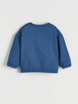 Ay? Nak??l? Erkek Bebek Sweatshirt ve E?ofman Alt?