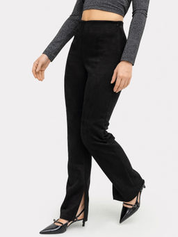 Брюки женские черные под замшу черный 182493 - Mark formelle фото 5