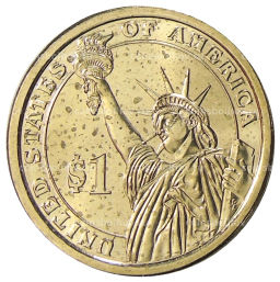 1 доллар 2013 года D США Уильям Мак-Кинли 25-й президент США