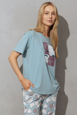 ФУТБОЛКА ЖЕНСКАЯ арт. 4110W-20202.5H-217.1197 - Almando melado фото 7