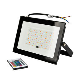 ULF-F60-50W/RGB IP65 200-240В BLACK Прожектор светодиодный. Мультиколор. Пульт ДУ (в/к). Корпус черный. TM Uniel