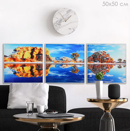 Картина 50*50 HA-3803.3804.3805 / уп3/12/ Акция