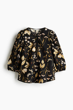 Blusa en mezcla de lino - H&m фото 5