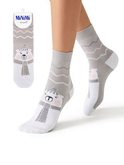 (Minimi) Mini Inverno 3300-4 нос.жен., шарфики, мишка