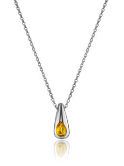 Нежное изящное колье Palazzo из натурального янтаря от бренда ifamore