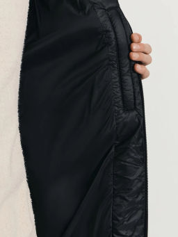 Длинный пуховик с водоотталкивающим эффектом / Zarina