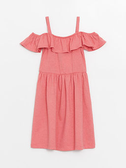 Kay?k Yaka K?z ?ocuk Elbise