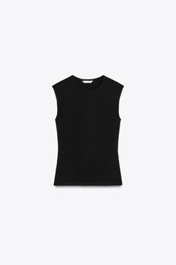 SLEEVELESS KNIT TOP - Zara фото 15
