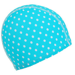 Шапочка для плавания взрослая ONLYTOP, тканевая, обхват 48 см, МИКС