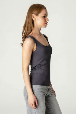 Арт.3801/2 Майка женская 44-48 (3 шт) Цвет:графит - Калинка фото 3