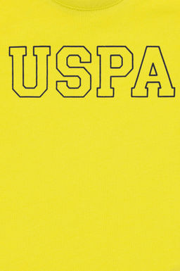 Базовая футболка с круглым вырезом фисташкового цвета для мальчиков - U.s. polo assn фото 3