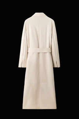 ZW COLLECTION LIMITED EDITION QUILTED LEATHER COAT - Zara фото 10