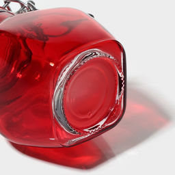 Банка для хранения сыпучих «Овал», 100 мл, 6×8.5 см, с бугельным замком, стекло, цвет МИКС