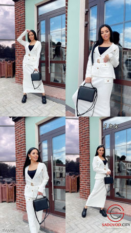 Женский костюм с юбкой - Bruno фото 5