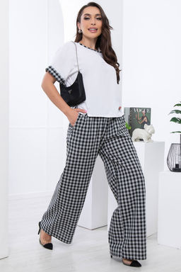 Костюм Барселона (клетка блэк) К7065 - Lt collection фото 14