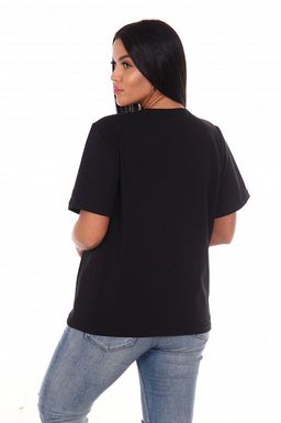 РАСПРОДАЖА Футболка промо 718/черный шестигранник - Ihomelux фото 4