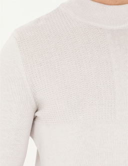 Ta_ Slim Fit Yar_m Bal_k__ Yaka Triko Kazak - Pierre cardin фото 7