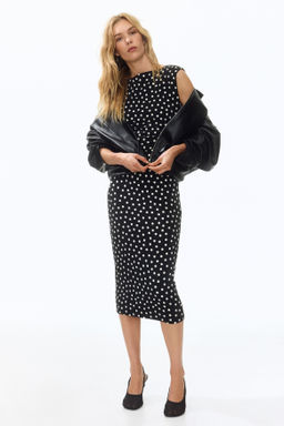 Vestido con mangas japonesas - H&m фото 6