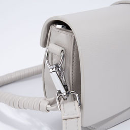 Сумка-мессенджер на магните, длинный ремень, цвет серый - Simaland фото 6