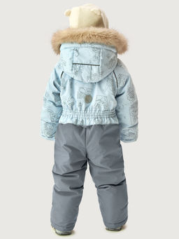 Комбинезон 8з0626 лед/светло-серый