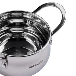 Кастрюля нерж. сталь, 1,1л.(12см) НМ 5332 - Hoffmann фото 2