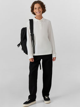 Поло для мальчиков белое - Mark formelle фото 6