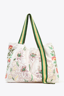 FANTASY FABRIC MAXI SHOPPER - Zara фото 7