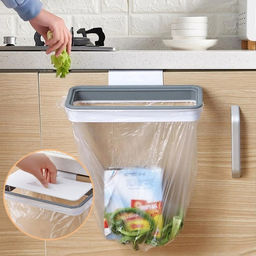 Держатель для мусорного пакета подвесной на дверцу 1.7 см, белый - Simaland фото 9