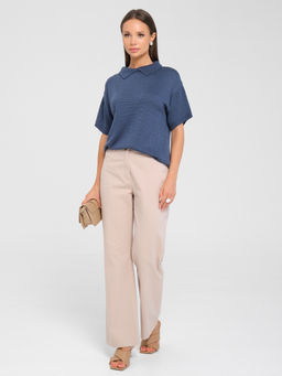 Джемпер вязаный с воротником - Stilla фото 2