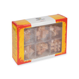 DELFBRICK DLS-23 Набор Головоломок деревянных 1 шт №2 55 элемент