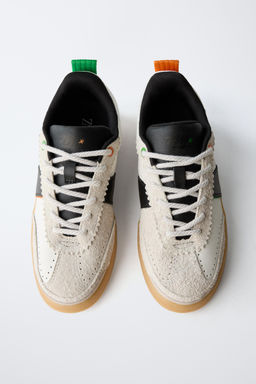 LEATHER SNEAKERS - Zara фото 4