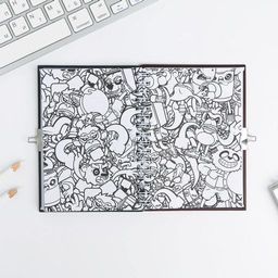 Анкета в твердой обложке на замочке ВСЕ ОБО МНЕ, А6 40 л - Artfox фото 9