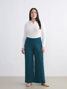 Beli Lastikli Dokulu Kad?n Pantolon