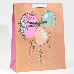 Пакет крафтовый вертикальный HB to you, L 31 40 11,5 см