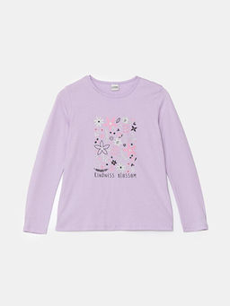 Bisiklet Yaka K?z ?ocuk Ti??rt