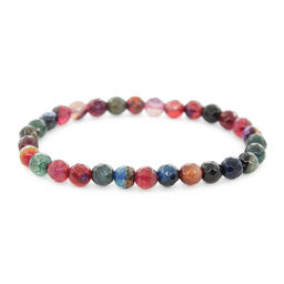 Браслет Классика из граненых шариков агата самоцветы - Agat77 фото 5