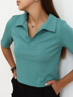 Футболка поло КФ100 Ментол от фабрики Спортсоло