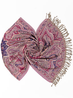 Палантин (шерсть вареная) в ассортименте № Тк731/56