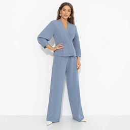 Брючный костюм дизайнерский, Уверенный ход (2 в 1) - Charutti фото 7