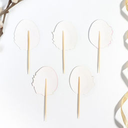 Цена за 2 шт. Топпер для украшения кулича Мира и добра на пасху, 4.5?3.8 см, 5 шт. - Simaland фото 5