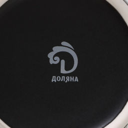 Кружка фарфоровая Доляна Мандала, 380 мл, белый узор  фото 9