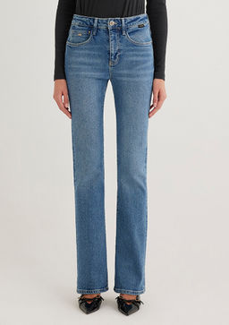 Maria Gold Premium Indigo Mavisi Jean Pantolon