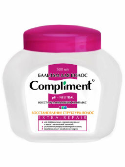COMPLIMENT д/волос бальзам 500мл д/восстановления структуры Extra-Repair