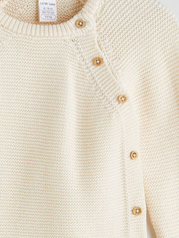 Bisiklet Yaka K?z Bebek Triko Kazak