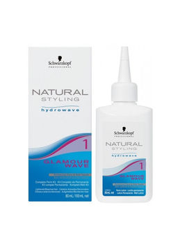 Натурал стайлинг гламур 1 лосьон для химической завивки нормальных волос 80мл
