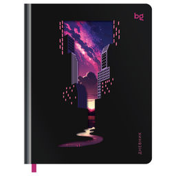 Дневник тв. об., иск. кожа 1-11 кл. "Mysterious" (D5h48_58522, BG) вырубка, матовая ламинация, тиснение фольгой, ляссе