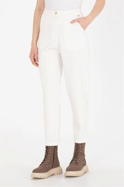 Женские трикотажные брюки цвета экрю Неожиданная скидка в корзине - U.s. polo assn фото 2