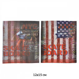 Термоаппликации 3D (интерактивные) арт.TBY.3D10 NYC 12х15см, уп.5шт