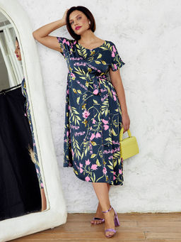 Платье 0083-3а стальной графит - Aquarell фото 18