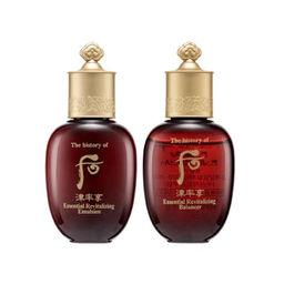 Тонер и эмульсия восстанавливающие балансирующие THE HISTORY OF WHOO Jinyulhyang Jinyul Essential Revitalizing Balancer & Emulsion, 20ml+20ml